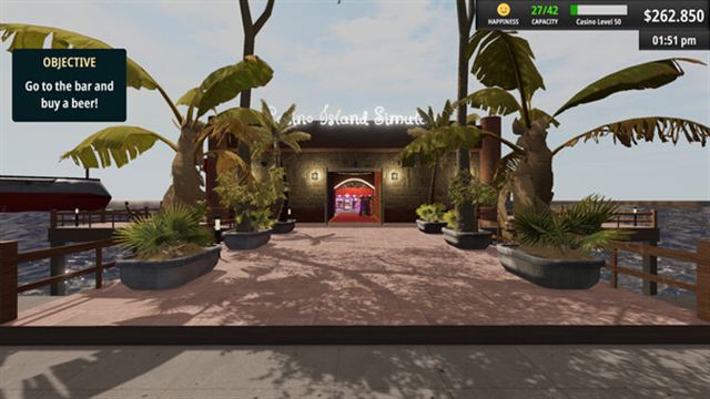 Hình ảnh gameplay Casino Island Simulator Early Access