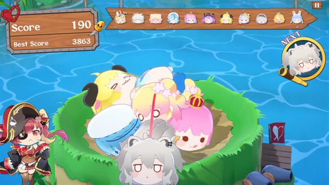 Hình ảnh gameplay Hololive Treasure Mountain v2.4.1-P2P