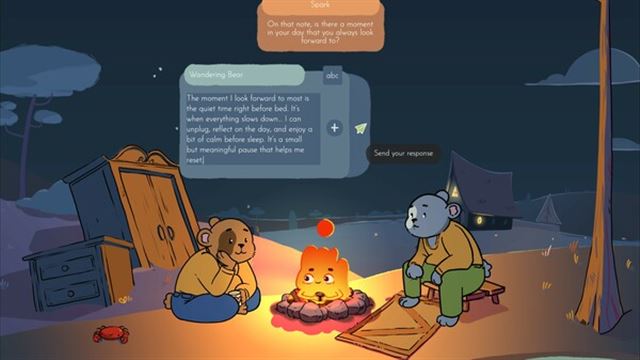 Hình ảnh gameplay Fireside Feelings v1.0.4.04-P2P