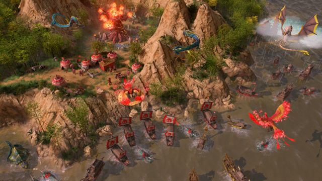 Hình ảnh gameplay Age of Mythology Retold Immortal Pillars-RUNE