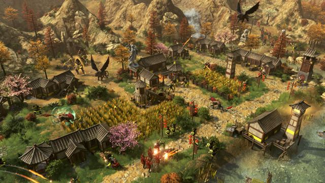Hình ảnh gameplay Age of Mythology Retold Immortal Pillars-RUNE