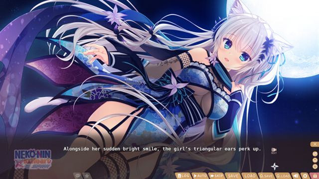 Hình ảnh gameplay NEKO-NIN exHeart SPIN-TENOKE