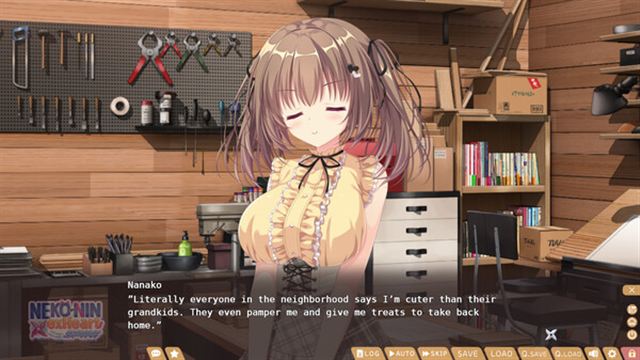 Hình ảnh gameplay NEKO-NIN exHeart SPIN-TENOKE