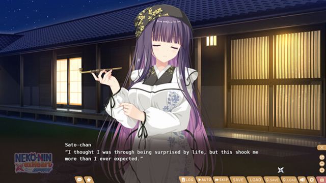 Hình ảnh gameplay NEKO-NIN exHeart SPIN-TENOKE