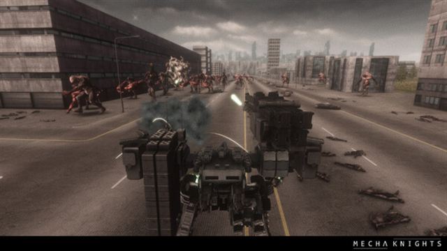 Hình ảnh gameplay Mecha Knights Nightmare Raid Map Pack-TENOKE