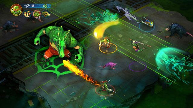Hình ảnh gameplay TMNT Splintered Fate Casey and the Junkyard Jam-RUNE