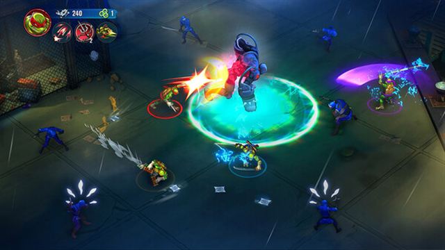 Hình ảnh gameplay TMNT Splintered Fate Casey and the Junkyard Jam-RUNE