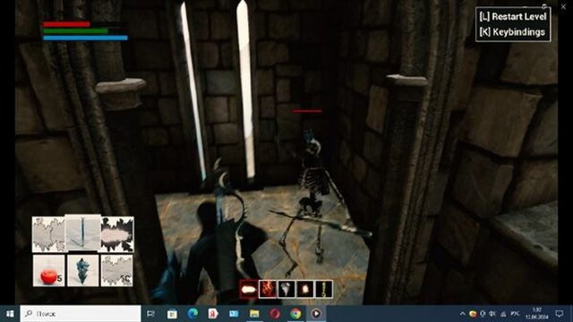 Hình ảnh gameplay Skeletos Sword-TENOKE