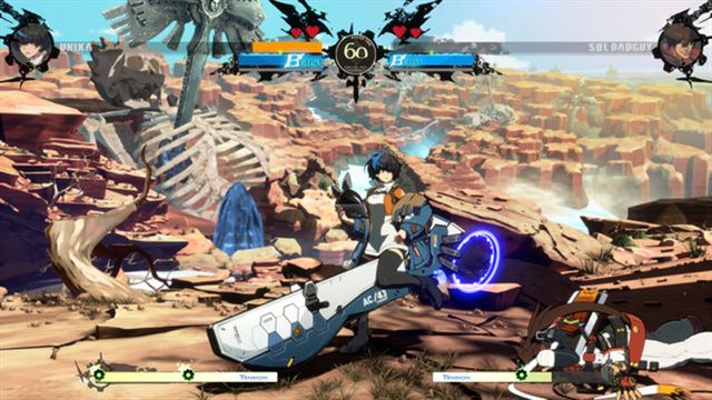 Hình ảnh gameplay GUILTY GEAR STRIVE Unika-TENOKE