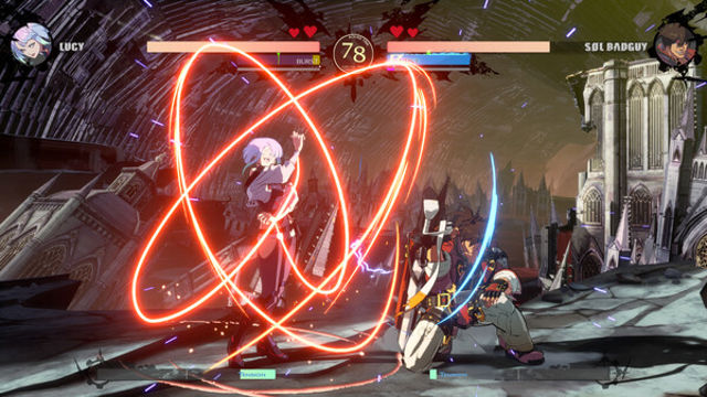 Hình ảnh gameplay GUILTY GEAR STRIVE Lucy-TENOKE