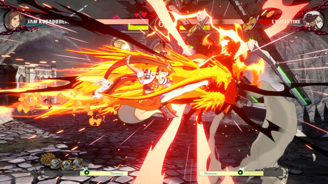 Hình ảnh gameplay GUILTY GEAR STRIVE Jam Kuradoberi-TENOKE