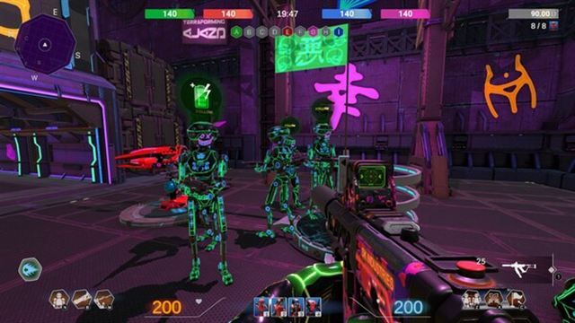 Hình ảnh gameplay Neon Phonk Robots-TENOKE