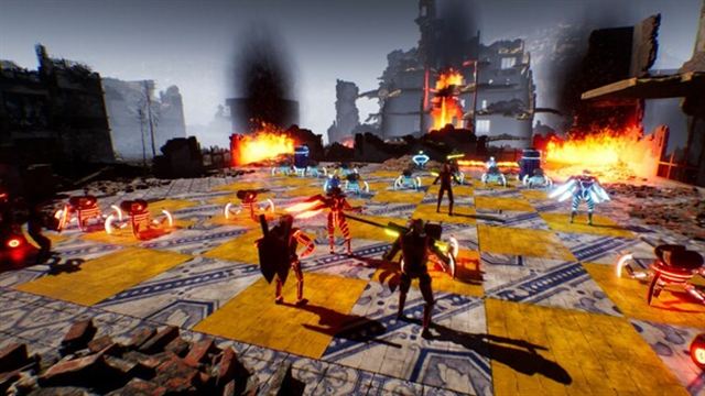 Hình ảnh gameplay Clan War Chess-TENOKE