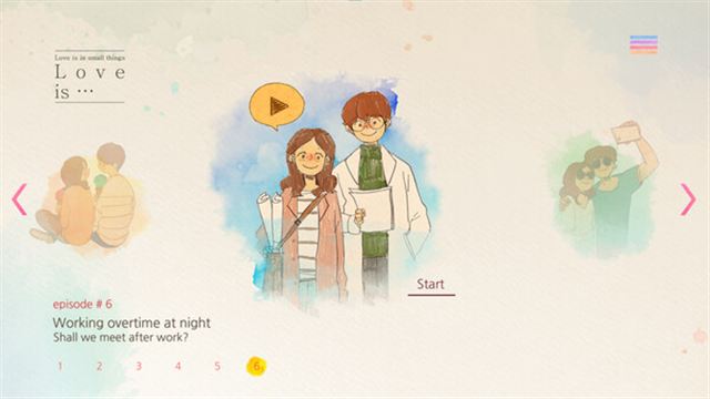 Hình ảnh gameplay Love is in small things-GoldBerg