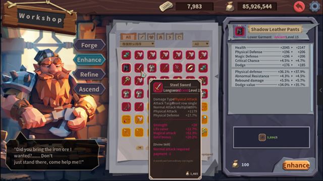 Hình ảnh gameplay Coin Push RPG-TENOKE