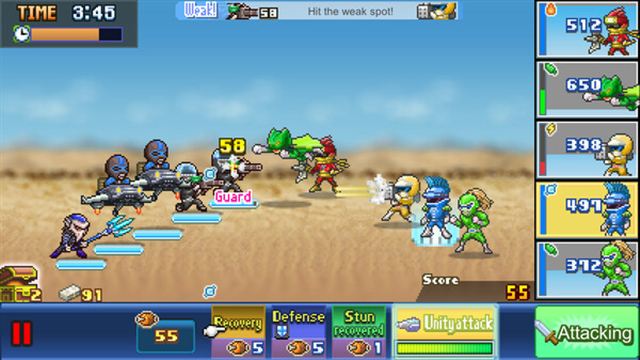 Hình ảnh gameplay Legends of Heropolis DX-Chronos