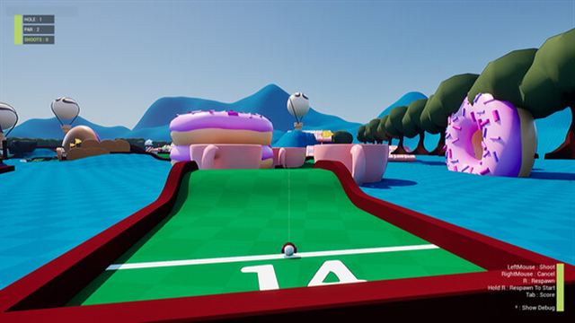 Hình ảnh gameplay Candy Golf-TENOKE