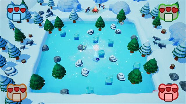 Hình ảnh gameplay Sliding Bears-TENOKE