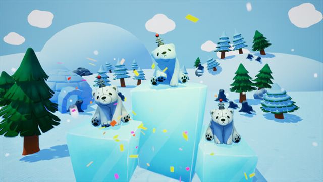 Hình ảnh gameplay Sliding Bears-TENOKE
