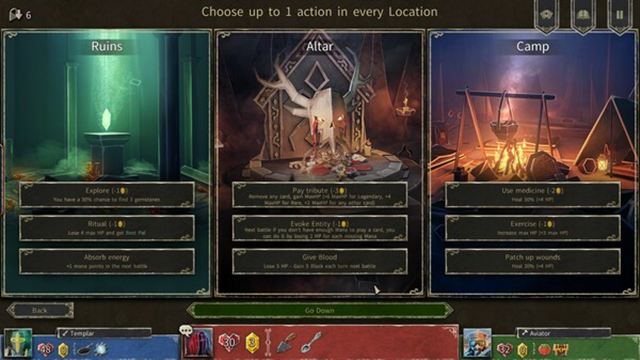 Hình ảnh gameplay HELLCARD Bruja the Blood Witch-TENOKE
