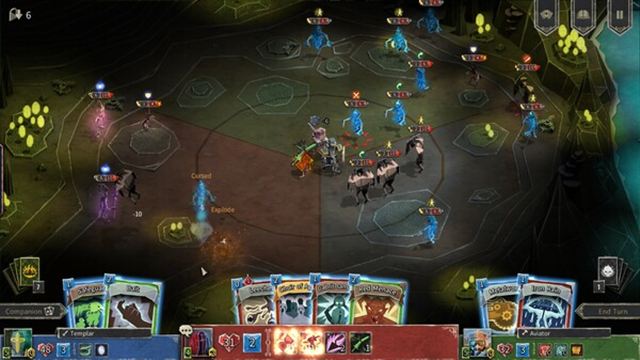 Hình ảnh gameplay HELLCARD Bruja the Blood Witch-TENOKE