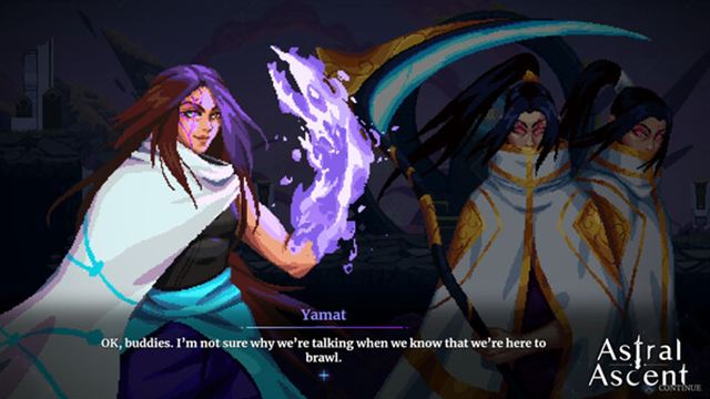 Hình ảnh gameplay Astral Ascent Yamat the Breach Traveler-TENOKE