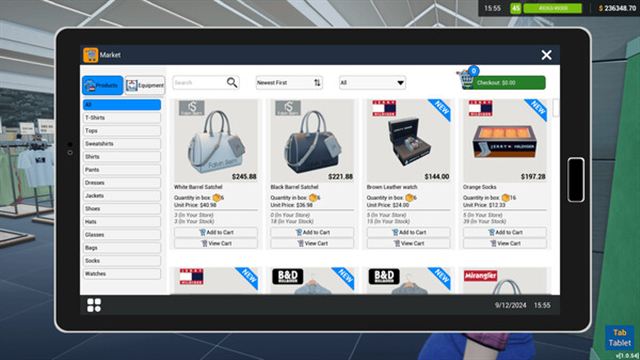 Hình ảnh gameplay Retail Company Simulator v1.0.55-P2P