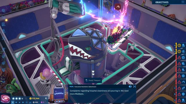 Hình ảnh gameplay Galacticare Challenge Mode-RUNE