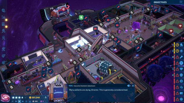 Hình ảnh gameplay Galacticare Challenge Mode-RUNE