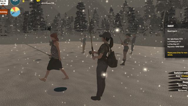 Hình ảnh gameplay Arctic Motel Simulator v3.0.2-TENOKE