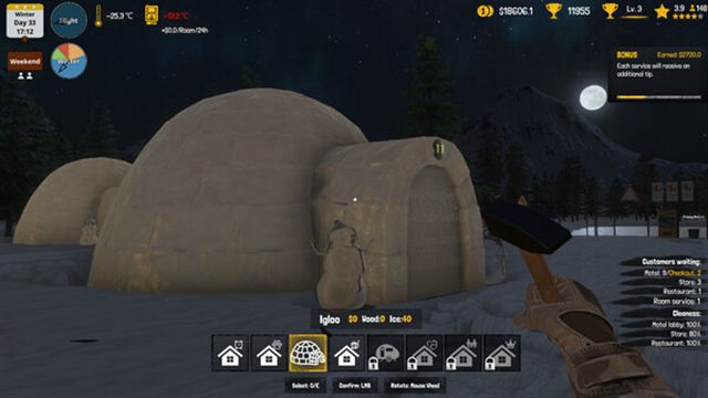 Hình ảnh gameplay Arctic Motel Simulator v20250425-P2P