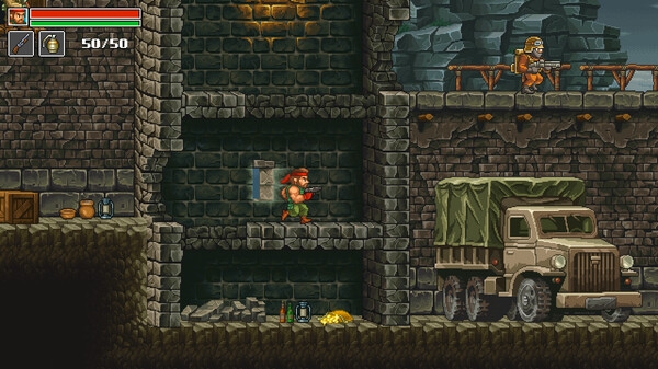 Hình ảnh gameplay Guns of Fury-GoldBerg