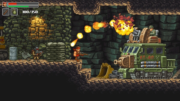 Hình ảnh gameplay Guns of Fury-GoldBerg