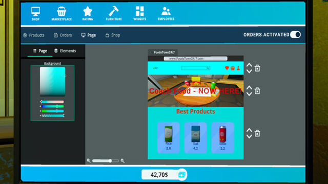 Hình ảnh gameplay Webstore Mogul Early Access