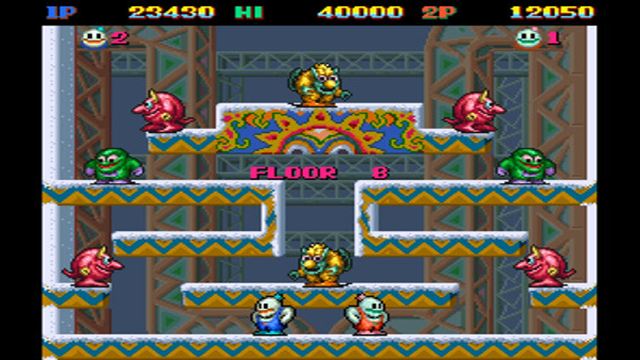 Hình ảnh gameplay SNOW BROS SPECIAL ANNIVERSARY EDITION-GoldBerg