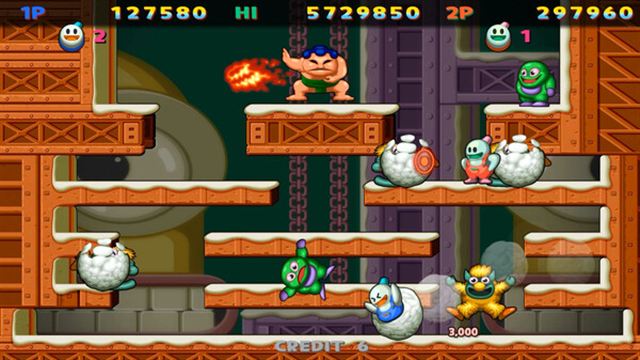 Hình ảnh gameplay SNOW BROS SPECIAL ANNIVERSARY EDITION-GoldBerg