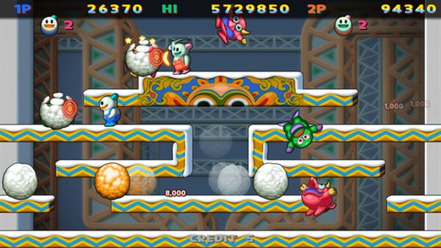 Hình ảnh gameplay SNOW BROS SPECIAL ANNIVERSARY EDITION-GoldBerg