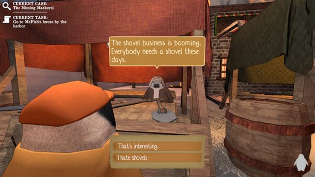 Hình ảnh gameplay Detective Penguin-TENOKE
