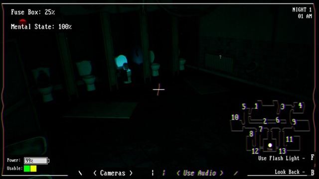 Hình ảnh gameplay Five Nights At Skibidi Toilets-TENOKE