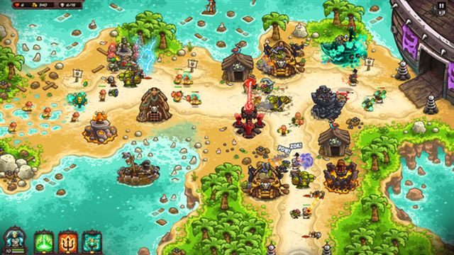Hình ảnh gameplay Kingdom Rush Vengeance Pirate Kings Campaign-TENOKE