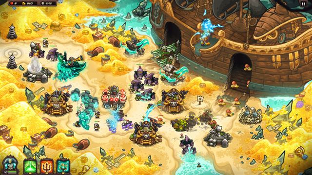 Hình ảnh gameplay Kingdom Rush Vengeance Pirate Kings Campaign-TENOKE