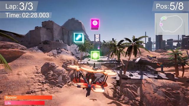 Hình ảnh gameplay AERO BATTLE ROYALE-TENOKE