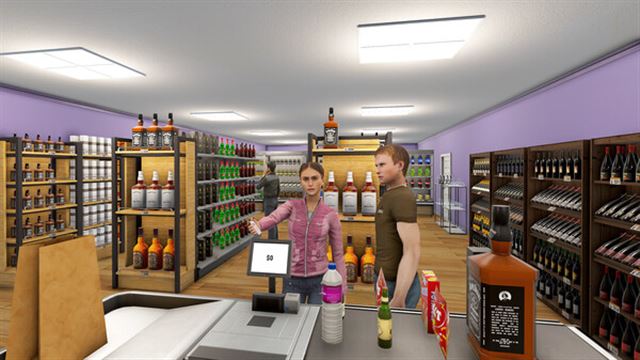 Hình ảnh gameplay Liquor Store Simulator v1.3.4-P2P