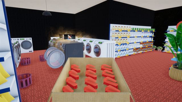 Hình ảnh gameplay Laundry And Supermarket Simulator-TENOKE