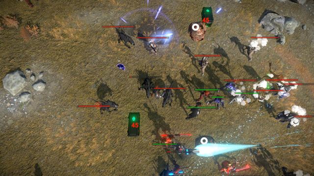 Hình ảnh gameplay Over Heroes-TENOKE
