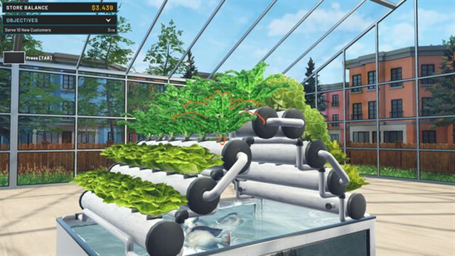 Hình ảnh gameplay Hydroponics Farm and Store Simulator Early Access