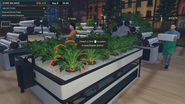 Hình ảnh gameplay Hydroponics Farm And Store Simulator-TENOKE