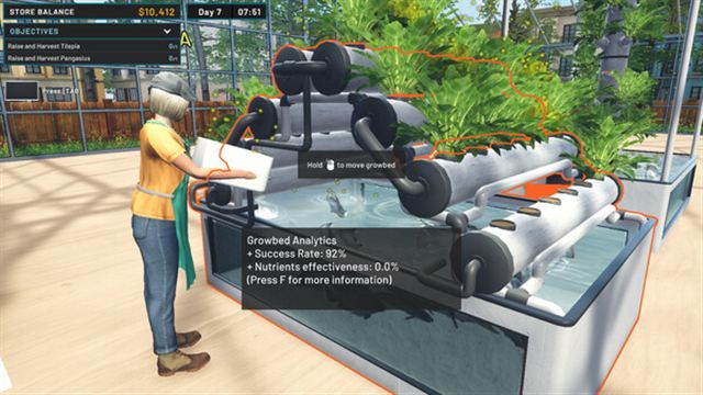Hình ảnh gameplay Hydroponics Farm and Store Simulator Early Access