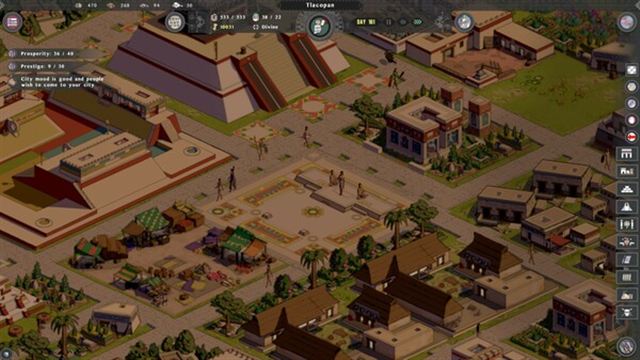 Hình ảnh gameplay Tlatoani Aztec Cities Early Access