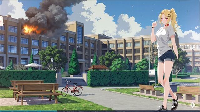 Hình ảnh gameplay Spirit School Days-TENOKE